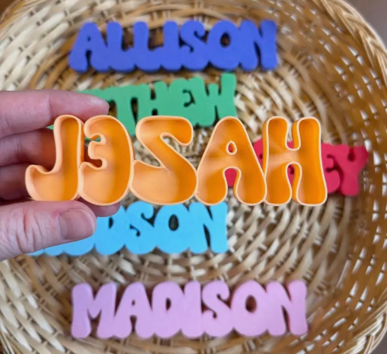 Custom name sand mold•leave name in notes• (PREORDER- arriving end of June/early July)