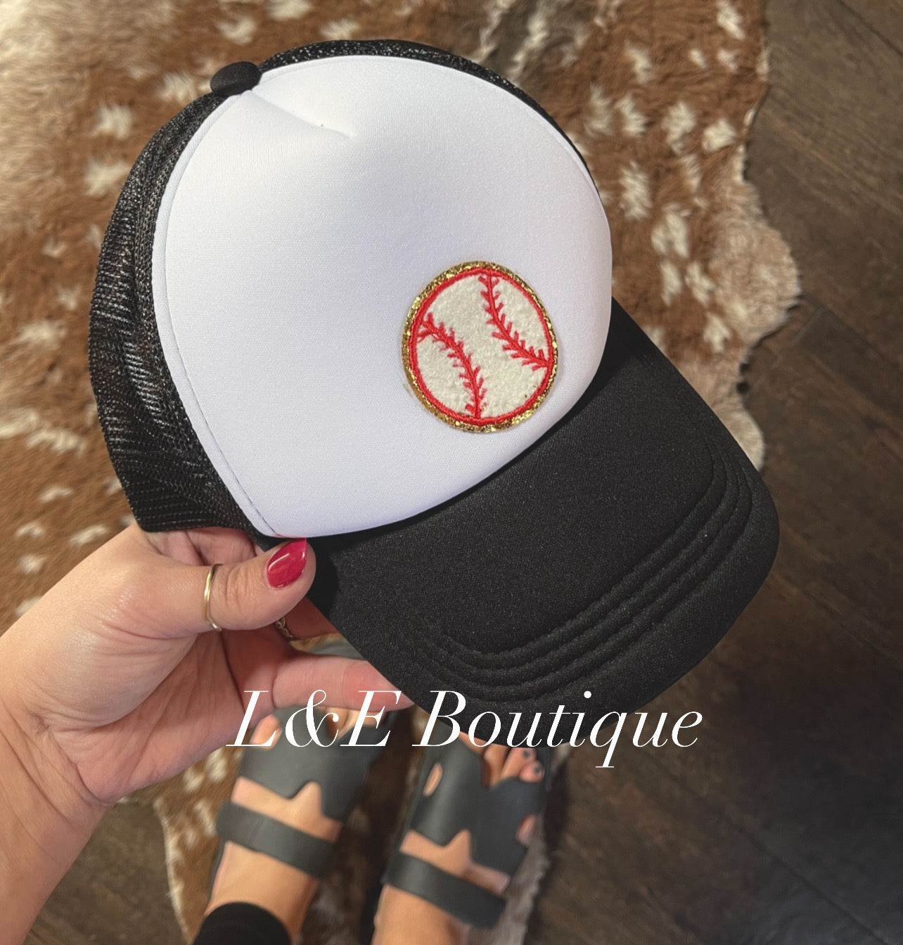 Baseball patch hats