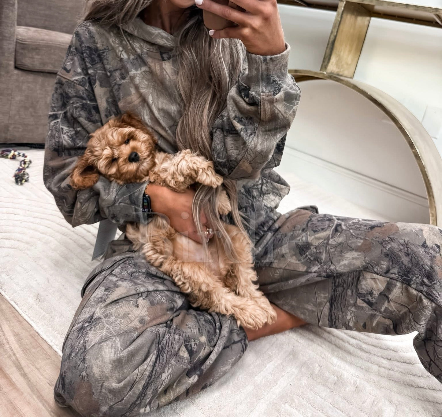 Hideaway hoodie in stone ridge camo(PREORDER-arriving early October)