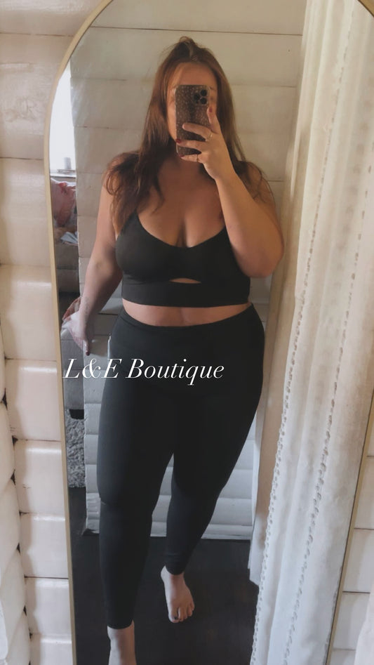Lift & lock bra||legging set