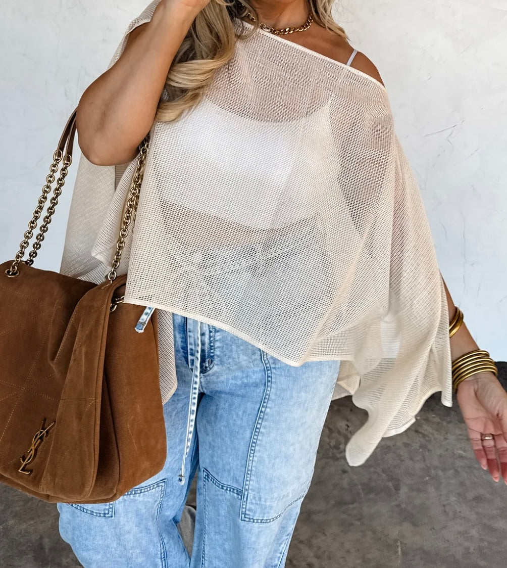 Mesh poncho
