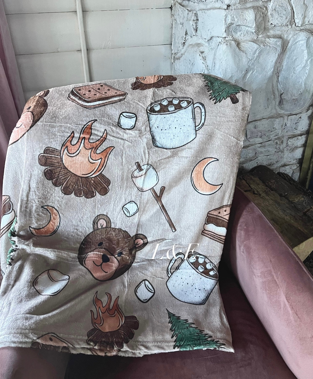 Cozy camping blankets