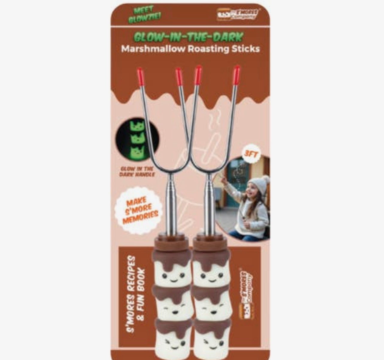 Glow in the dark roasting sticks(PREORDER- arriving early July)