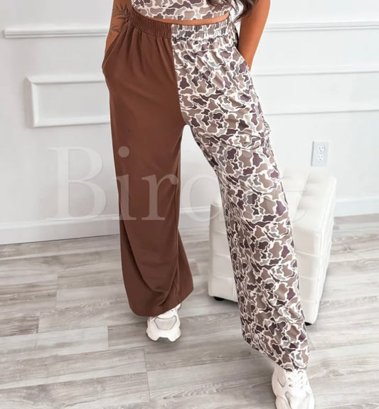 Split lounge pants