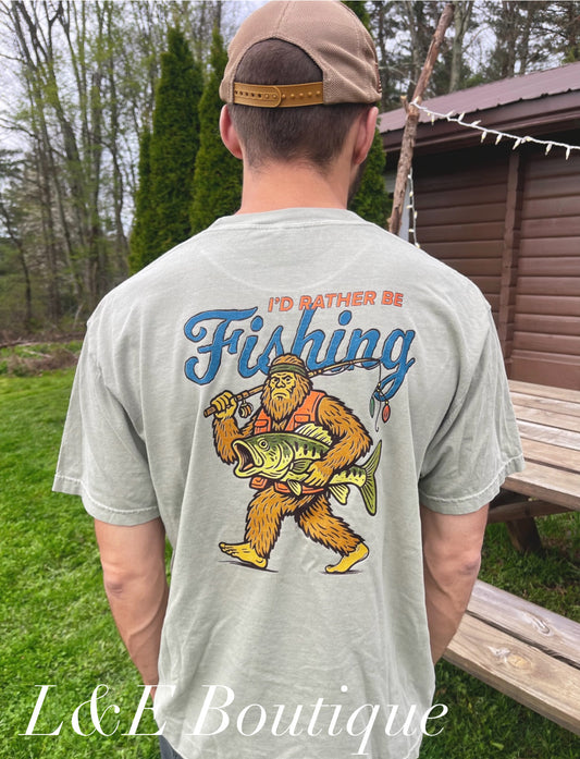 I’d rather be fishing