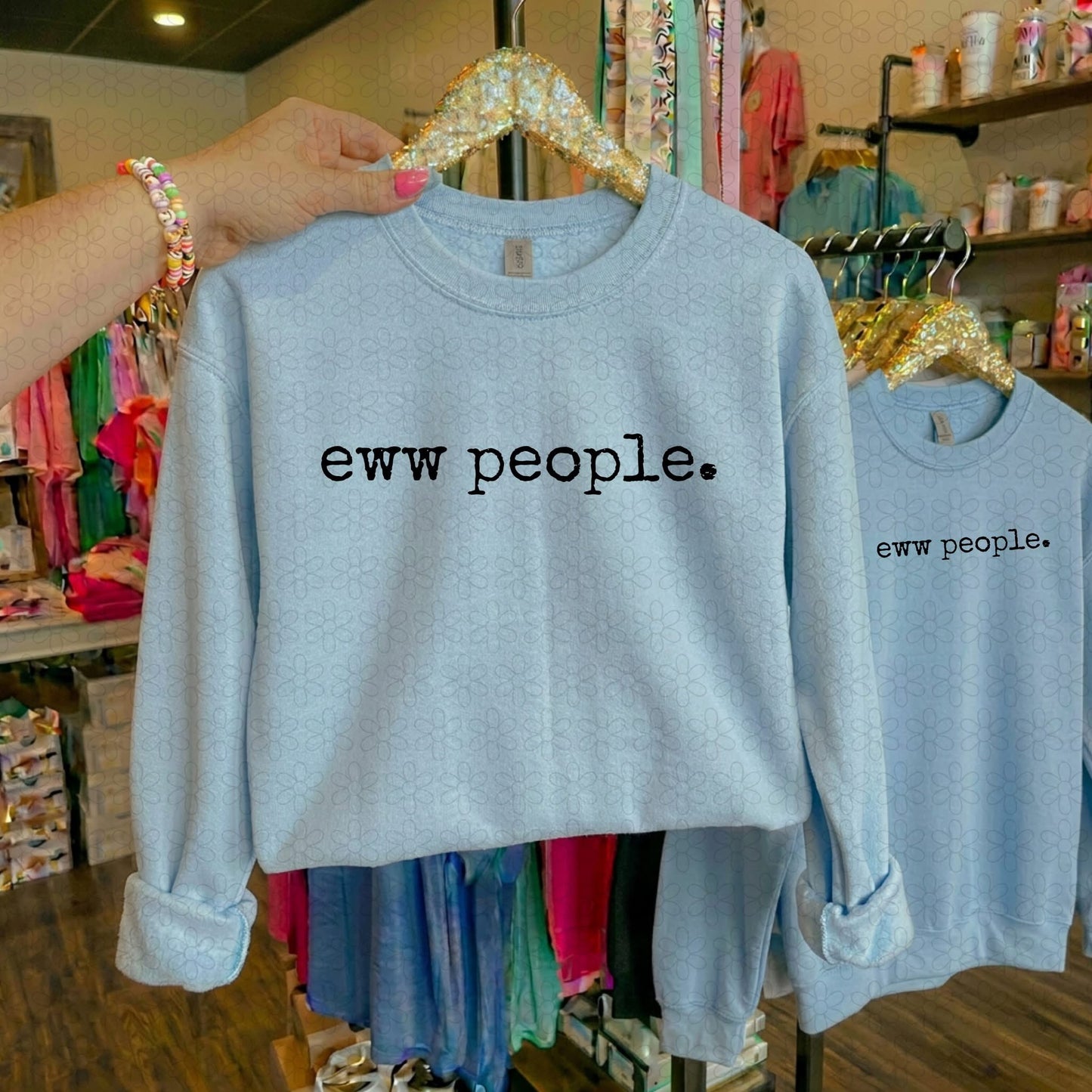 Eww people.