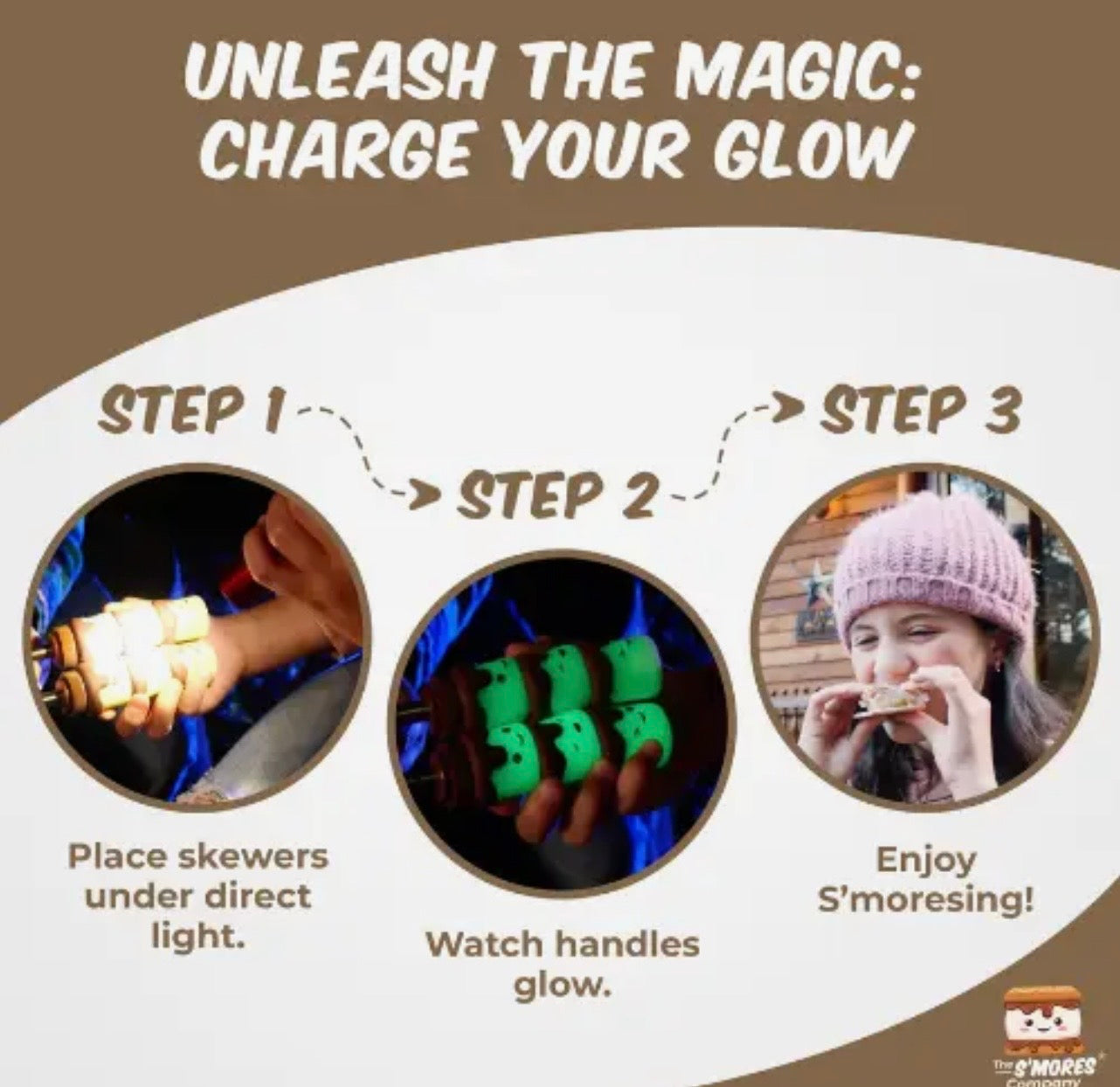 Glow in the dark roasting sticks(PREORDER- arriving early July)