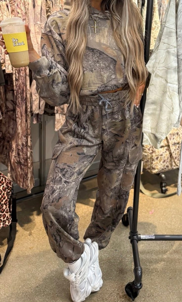 Hideaway joggers in stone ridge camp (PREORDER- arriving early October)