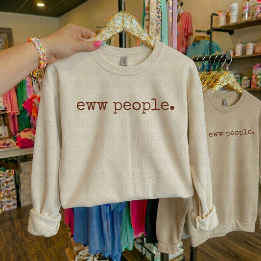 Eww people.
