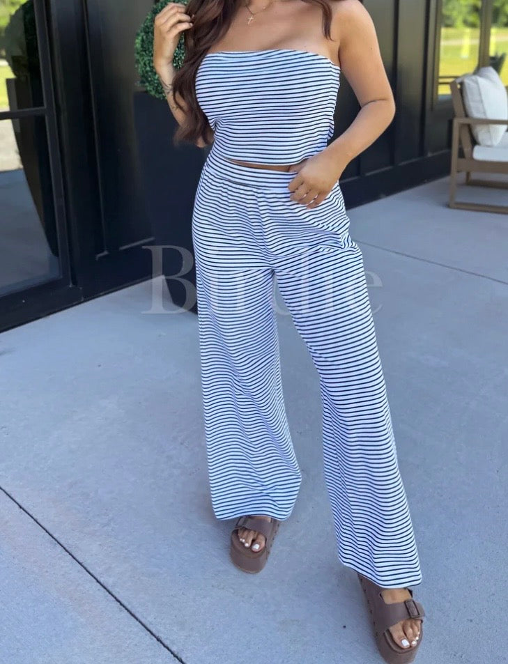 Nantucket nights striped set (PREORDER- arriving mid August)