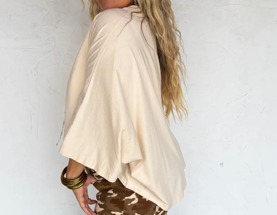 Oversized wash tee (PREORDER- arriving end of June/early July)