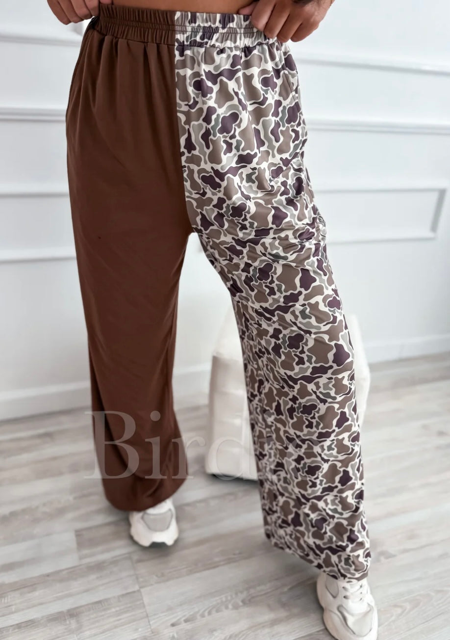 Split lounge pants