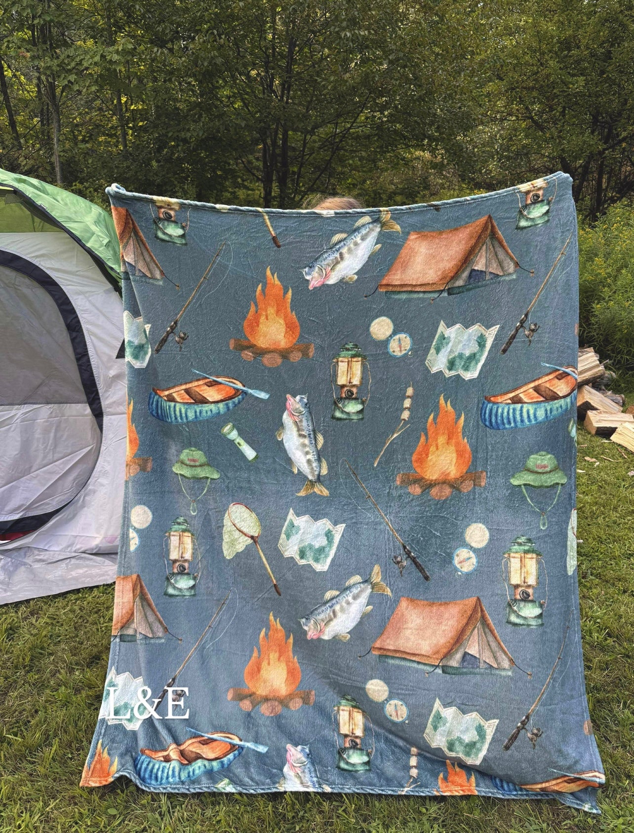 Cozy camping blankets