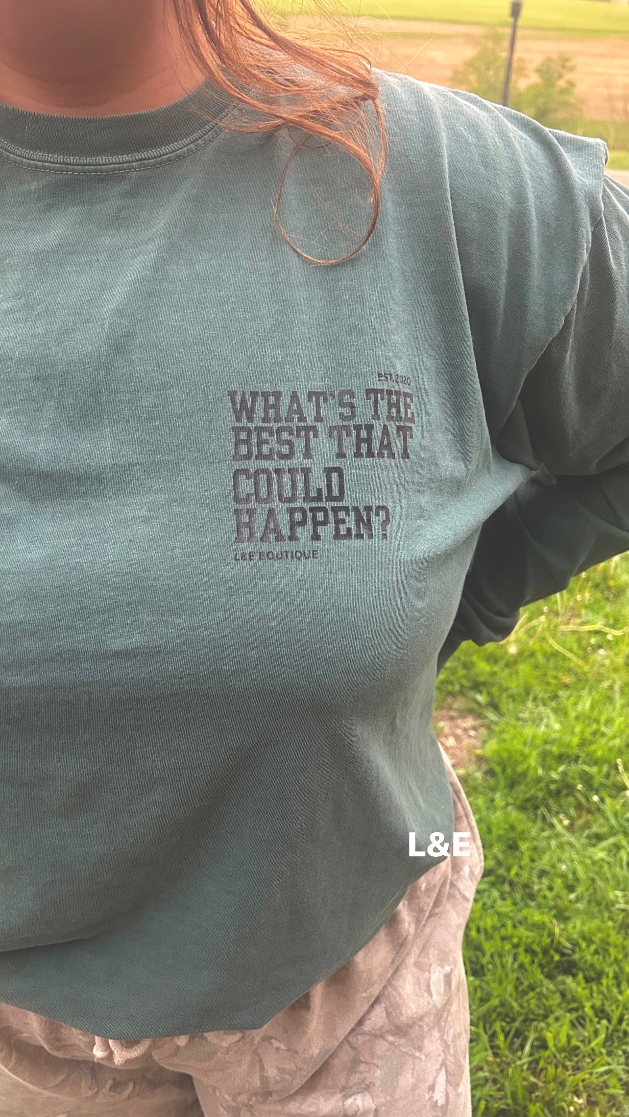 What’s the best that could happen? Longsleeve
