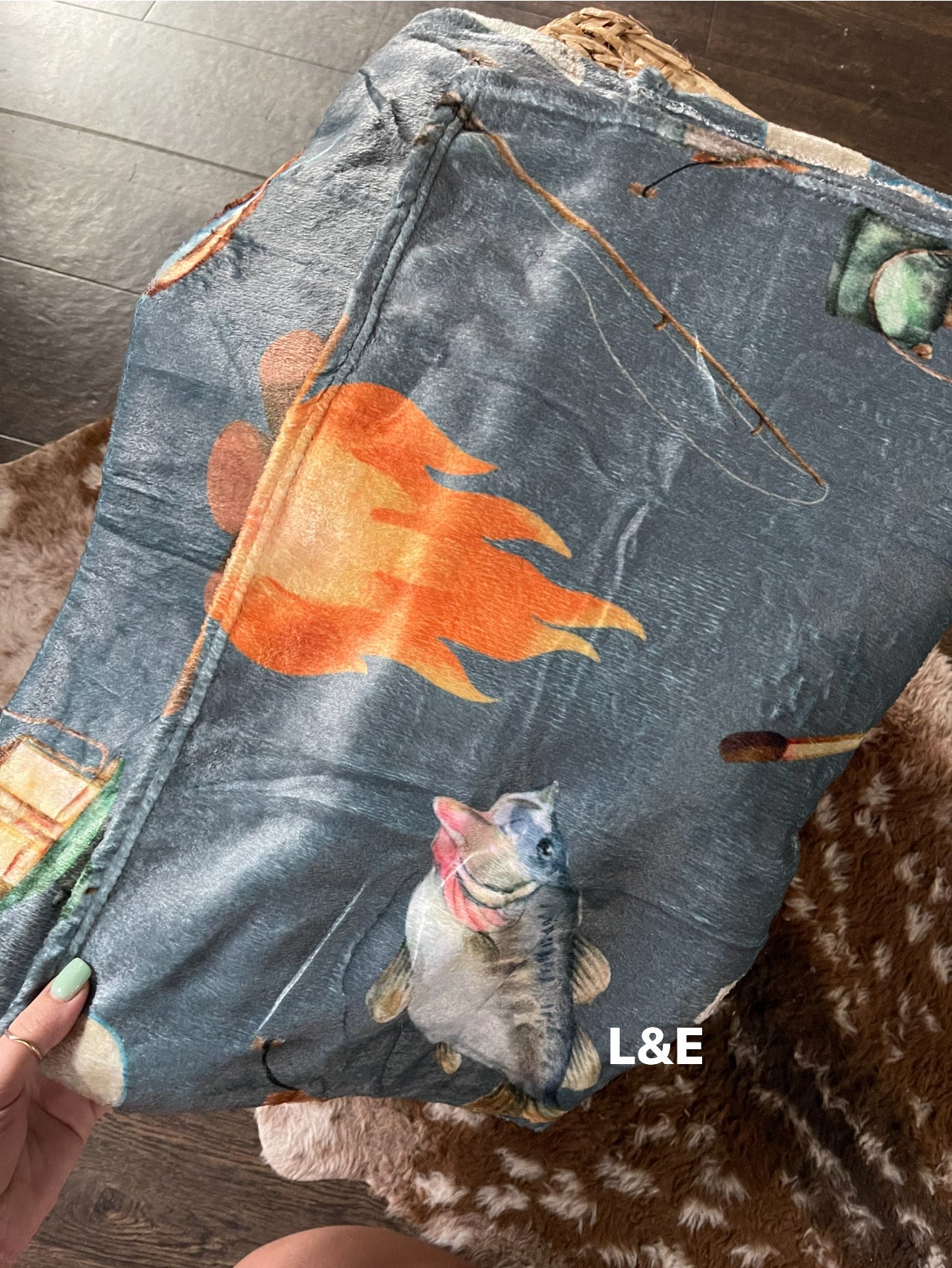Cozy camping blankets