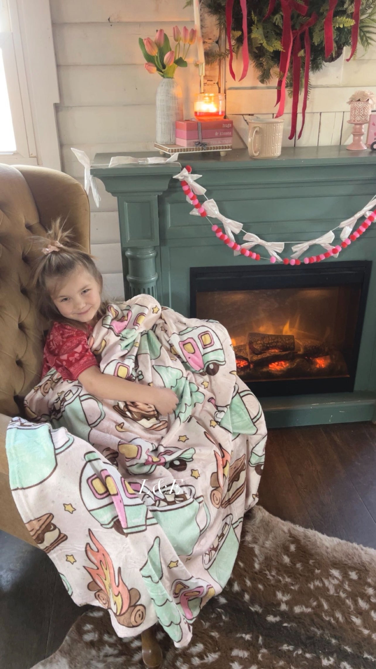Cozy camping blankets