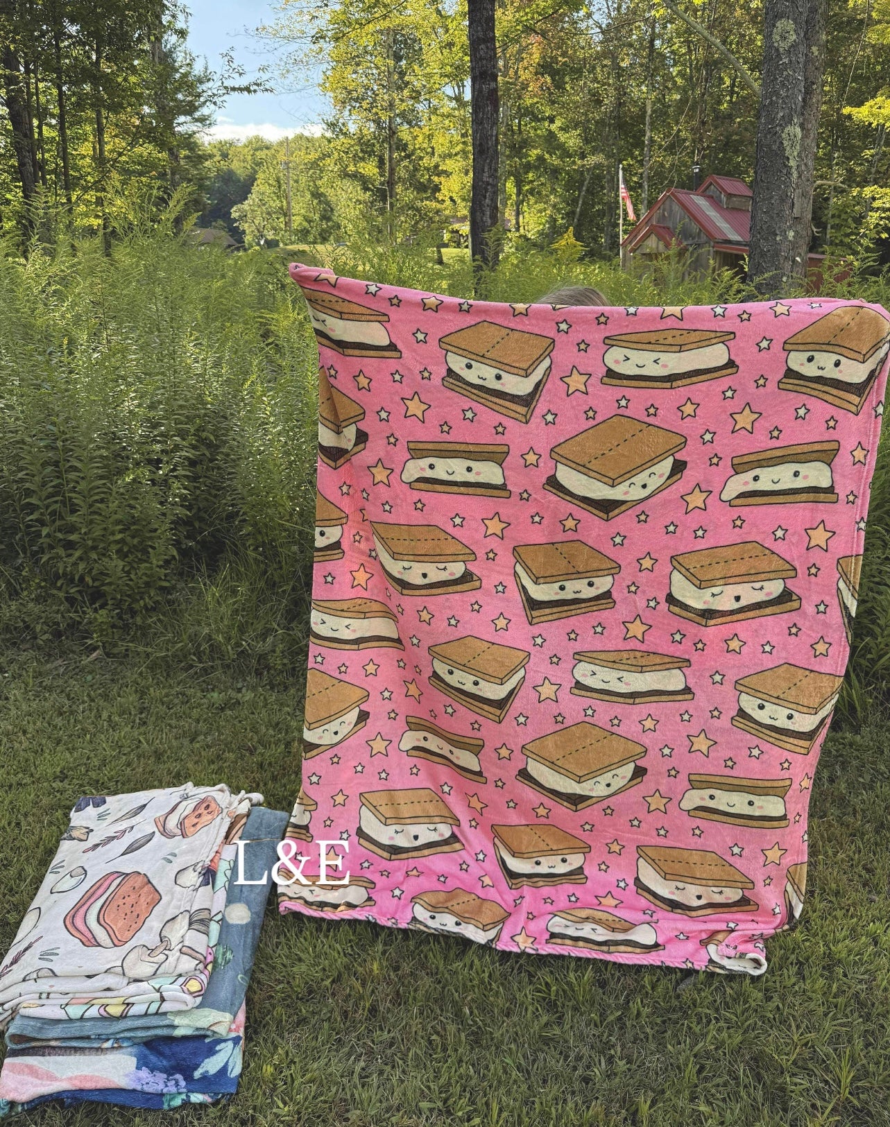 Cozy camping blankets