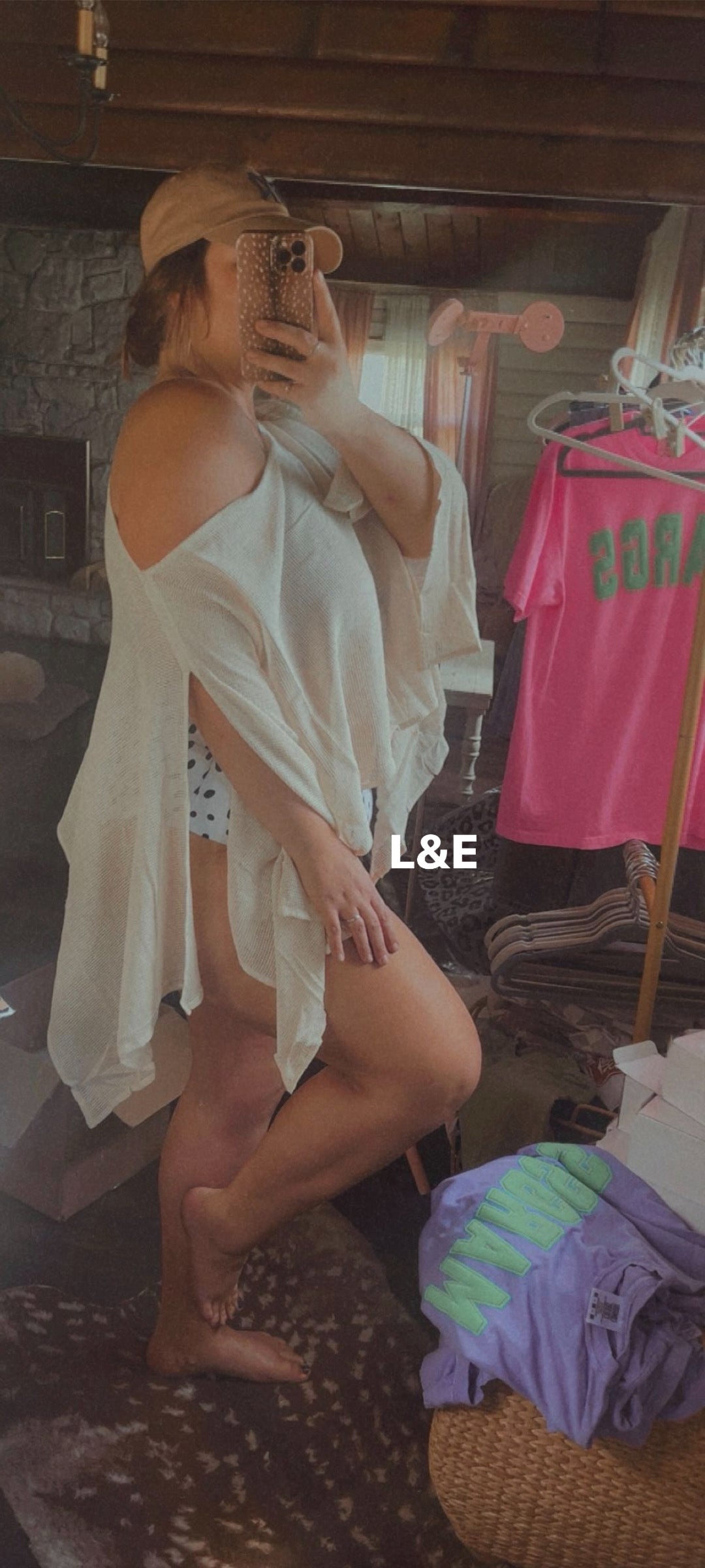 Mesh poncho
