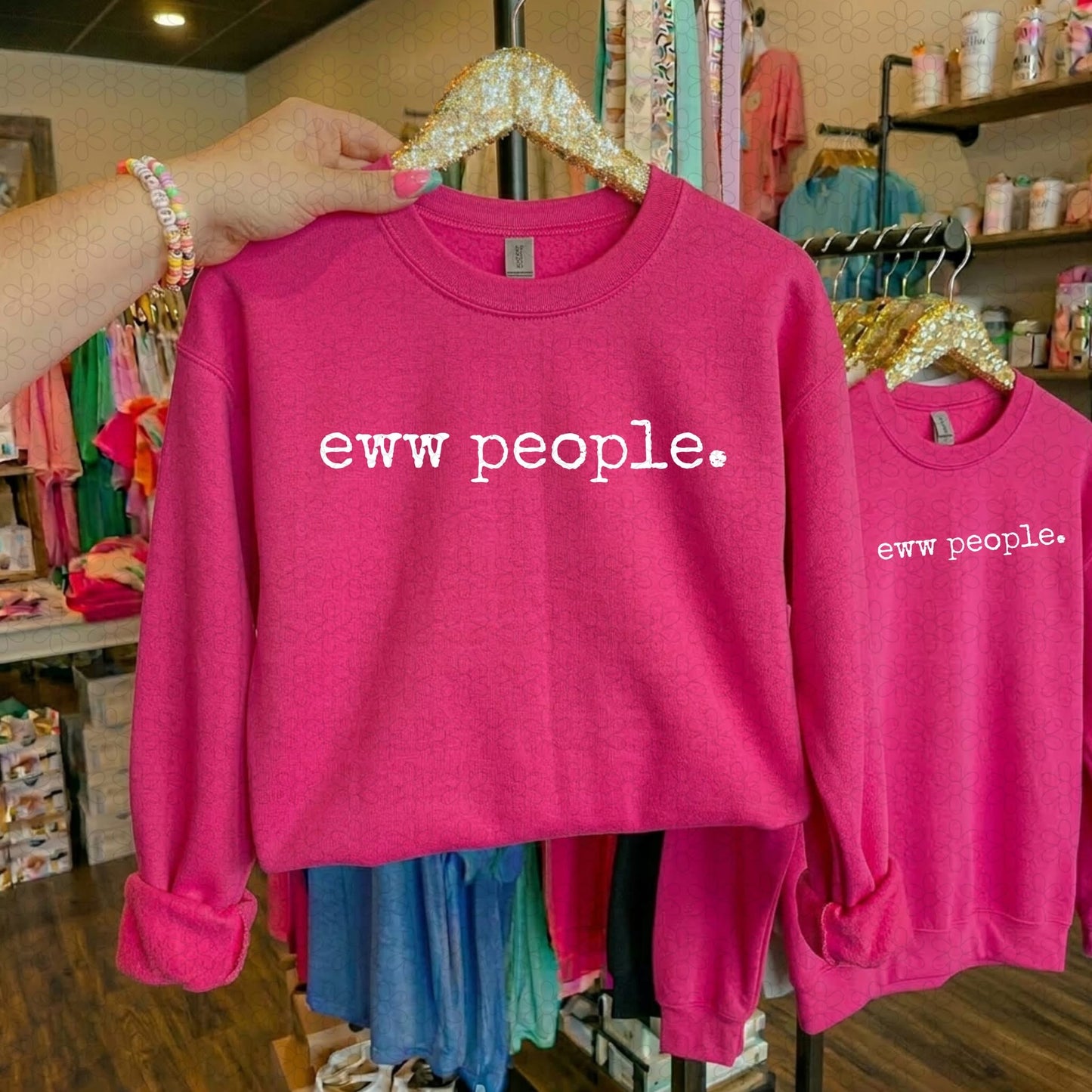 Eww people.