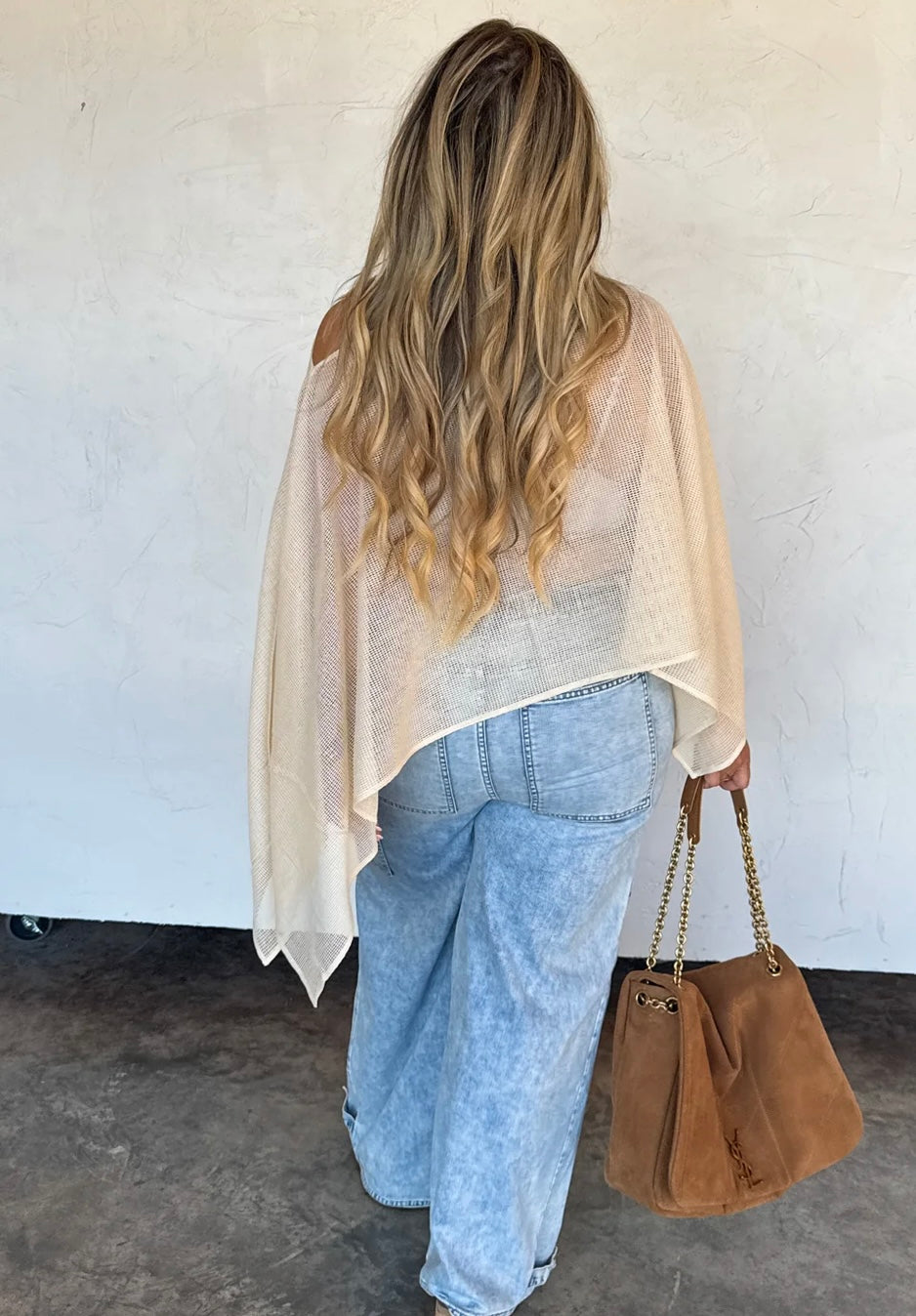 Mesh poncho