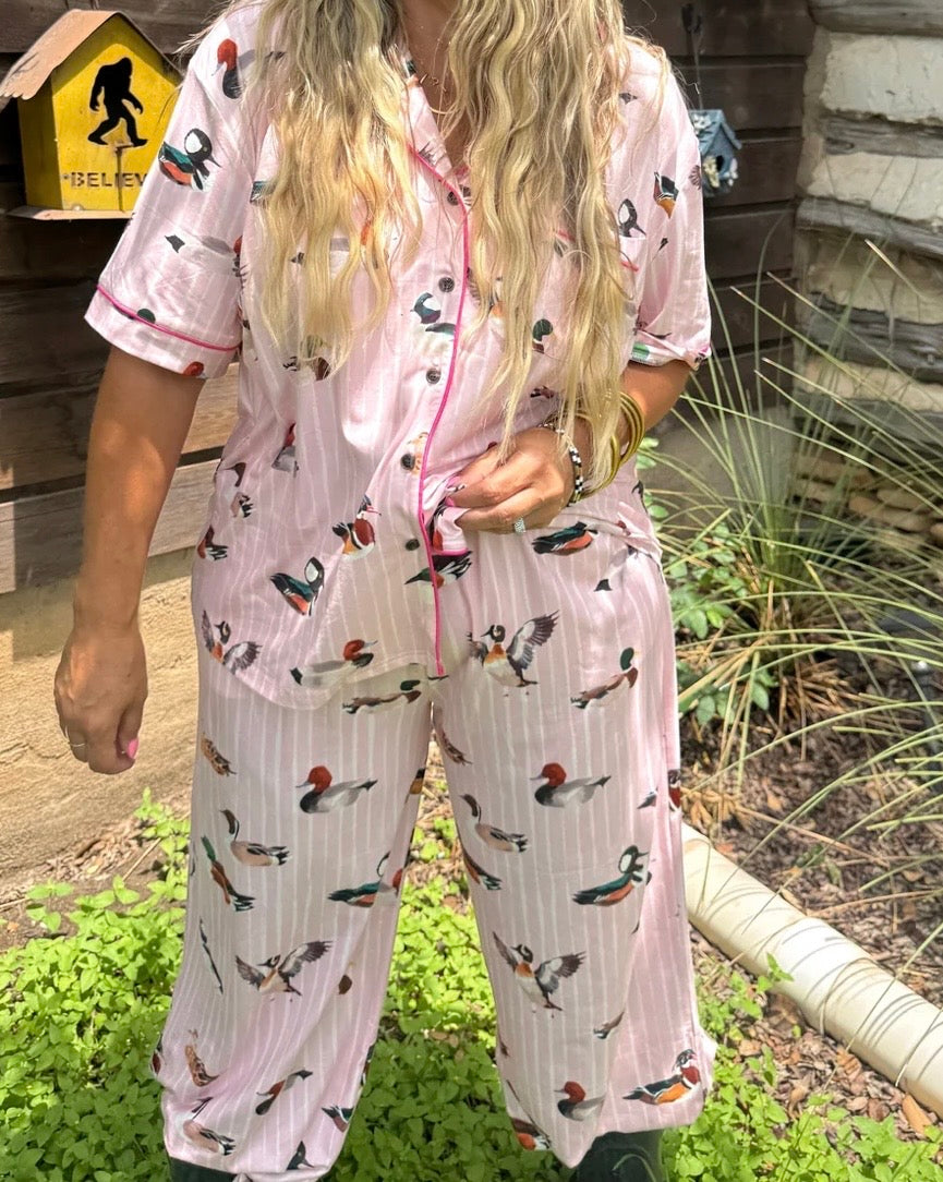 Outdoor girl luxe pj set (PREORDER- arriving mid/end August)