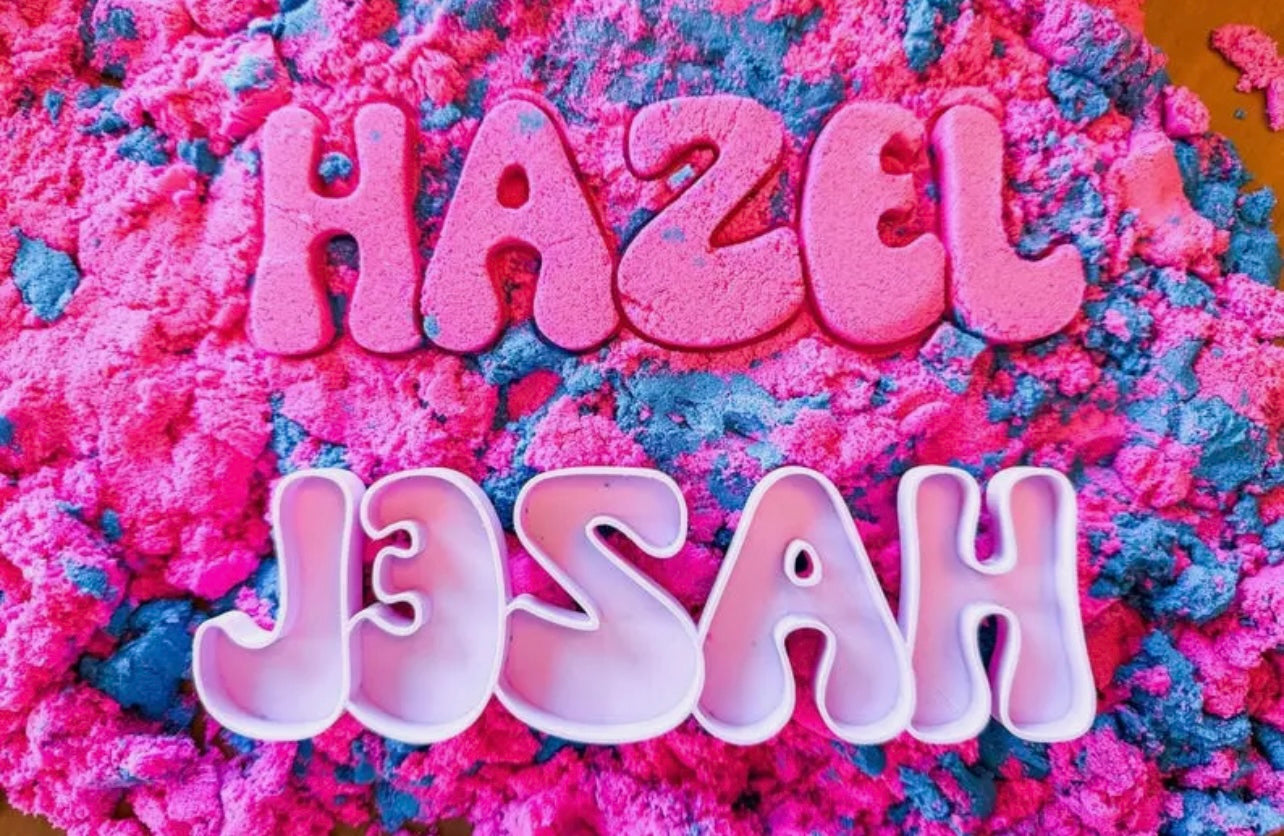 Custom name sand mold•leave name in notes• (PREORDER- arriving end of June/early July)
