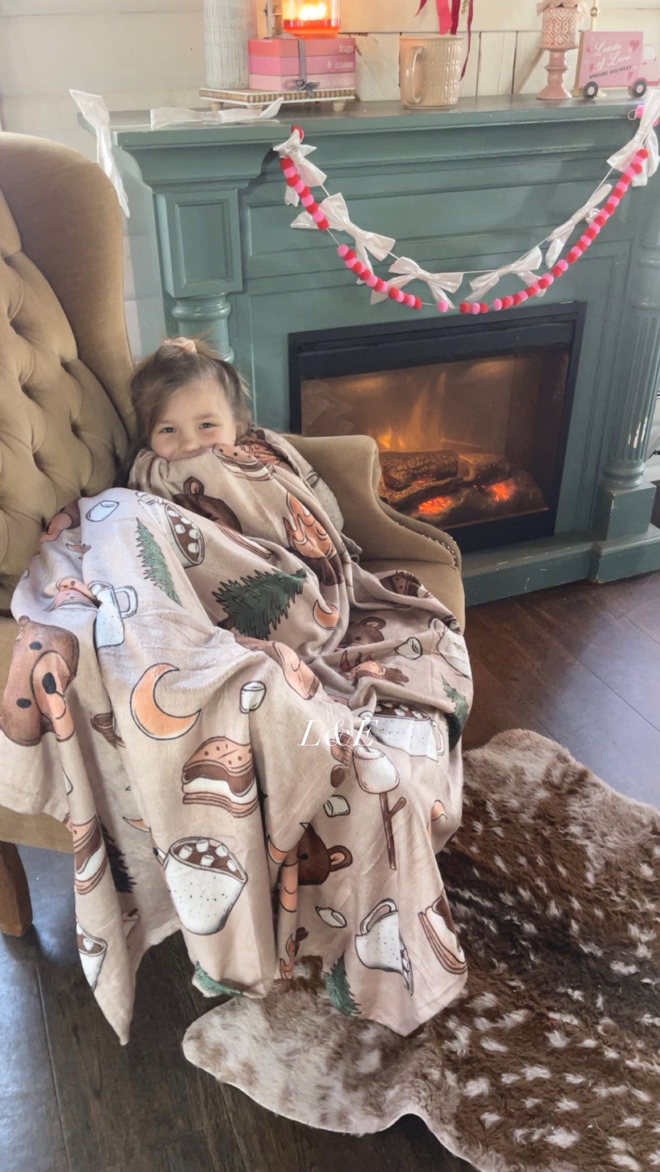 Cozy camping blankets