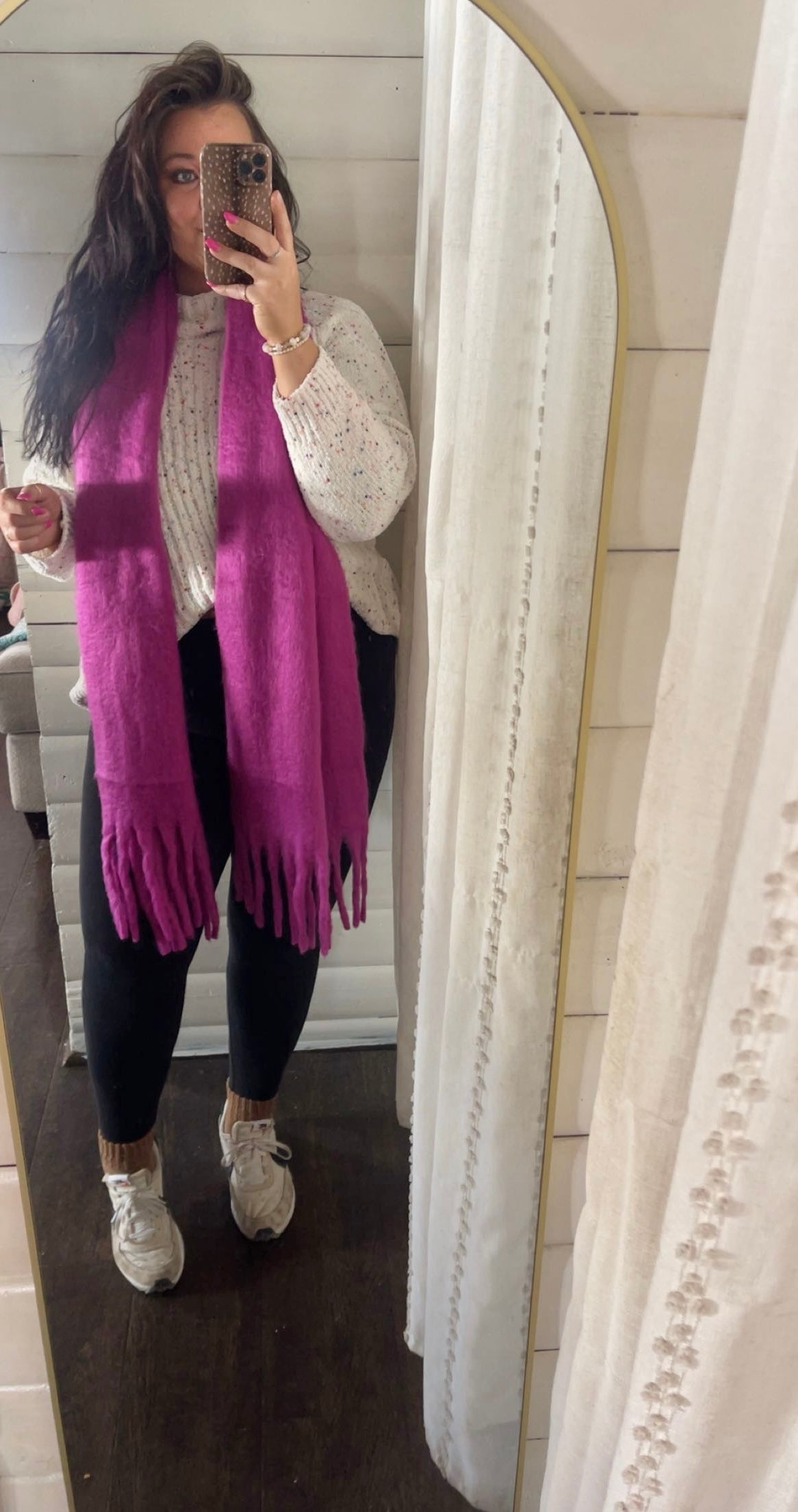 Oversized scarf