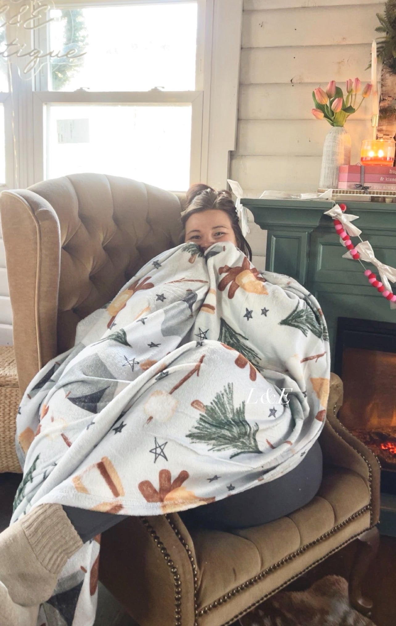 Cozy camping blankets