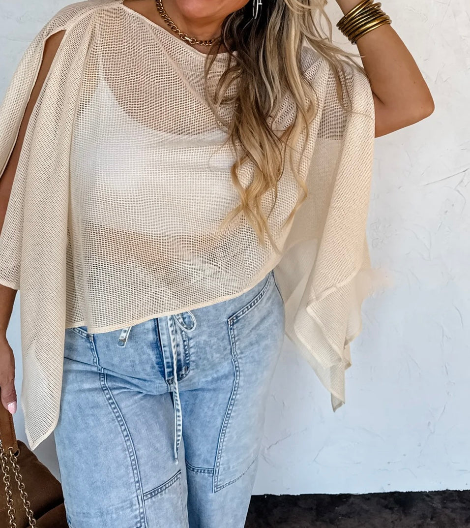 Mesh poncho